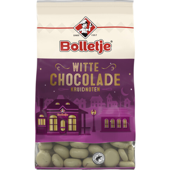 Bolletje Witte Chocolade Kruidnoten 310g (BBD 01.03.2023)