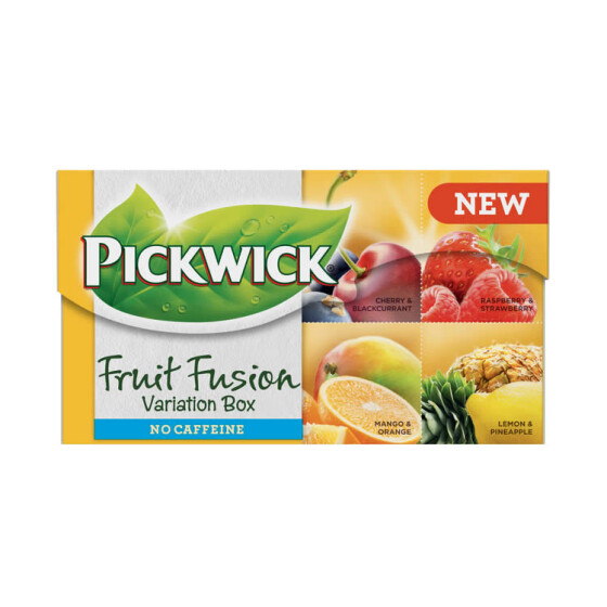 Pickwick 4 Sorten Fruit Fusion No caffeine 15 Stk. x 1,5g / 5x 1,8g