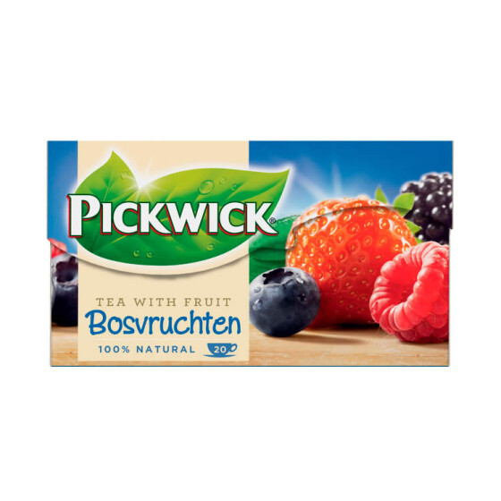 Pickwick black tea with forest fruit 20pcs. x 1.5g