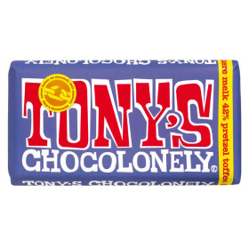 Tonys Chocolonely Dark milk chocolate Pretzel Toffee 180g