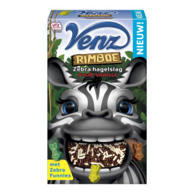 Venz Rimboe Zebra Dark Chocolat Sprinkles with vanille...