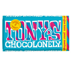 Tonys Chocolonely Dark chocolate 51% meringue cherry 180g...