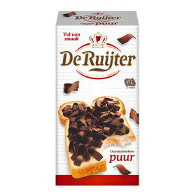 De Ruijter Dark Chocolate Flakes 300g