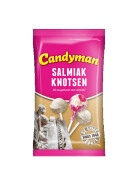 Candyman Salmiak Knotsen  salmiac lollipops 140g