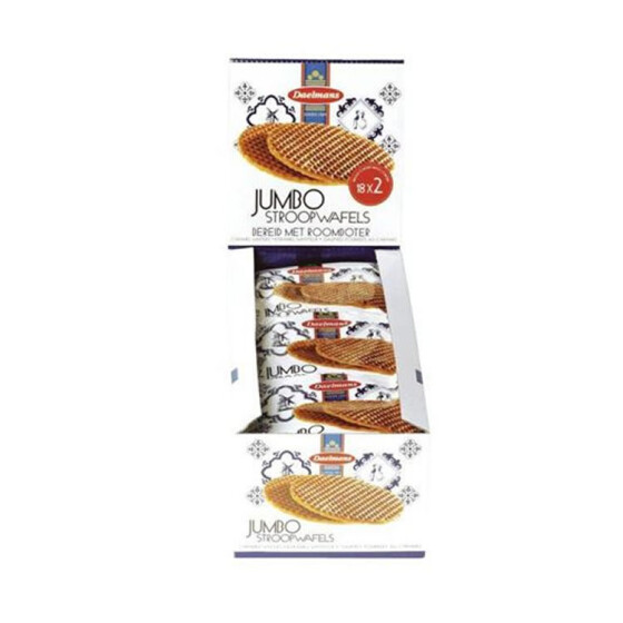 Daelmans Jumbo Stroopwafels 18 x 2 pieces