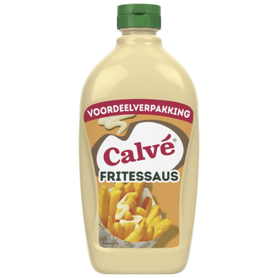 Calve Squeeze Fritessaus Fritessauce 745ml