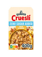 Quaker Cruesli Cocoa & Banana Zero Sugar 400g