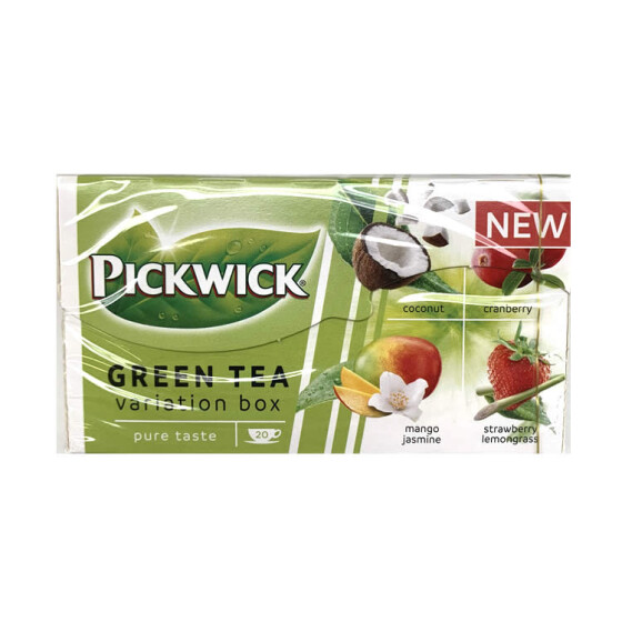 Pickwick Green Tea Variation Box 20 pieces à 1,5g