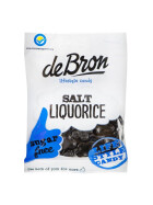 De Bron Salt Liquorice sugar free 100g