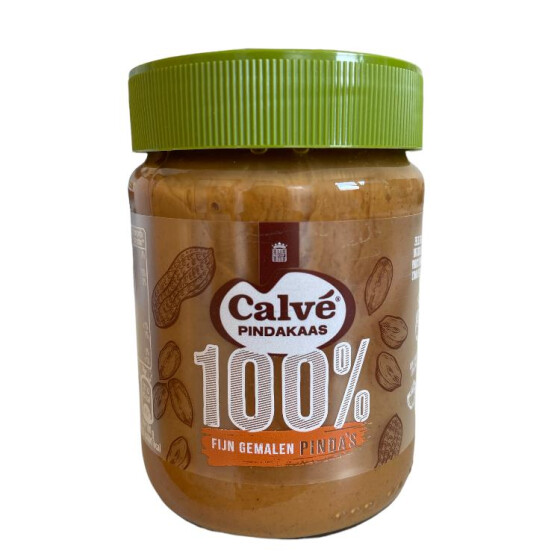 Calve Erdnussbutter 100% Pindakaas 350 g