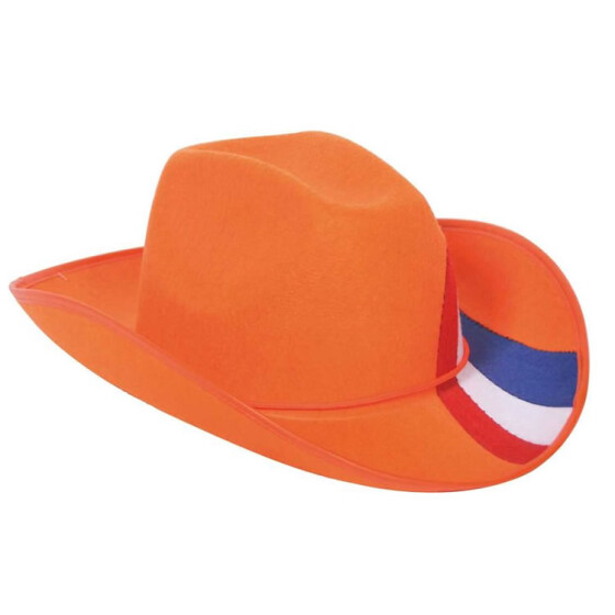 Orange Cowboy hat Dutch flag