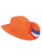 Orange Cowboy hat Dutch flag