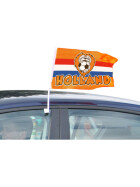 1 x Autofahne 45 x 30 Holland with Lion