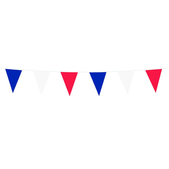 Holland Garland 10 Metre Red White Blauw