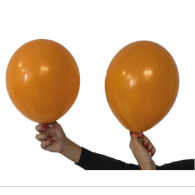 Orange balloons 50 pieces