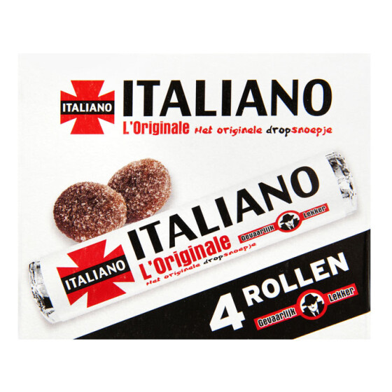 Italiano Liquorice 4 Rolls á 33g