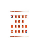 Retro Vlaggenlijn Hup Holland Hup 10 mtr
