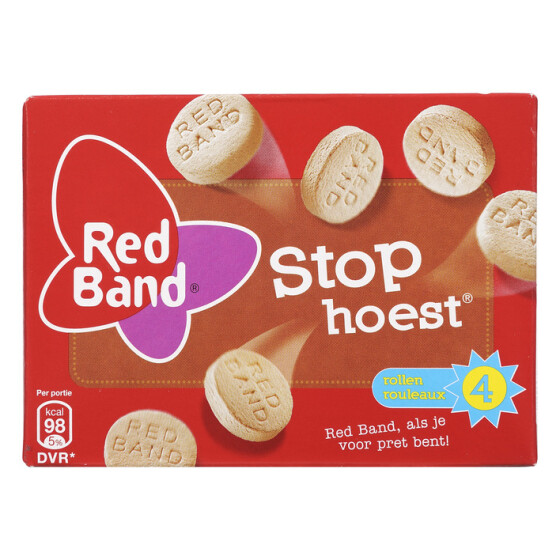 Red Band Stophoest 4 Rolls á 40g