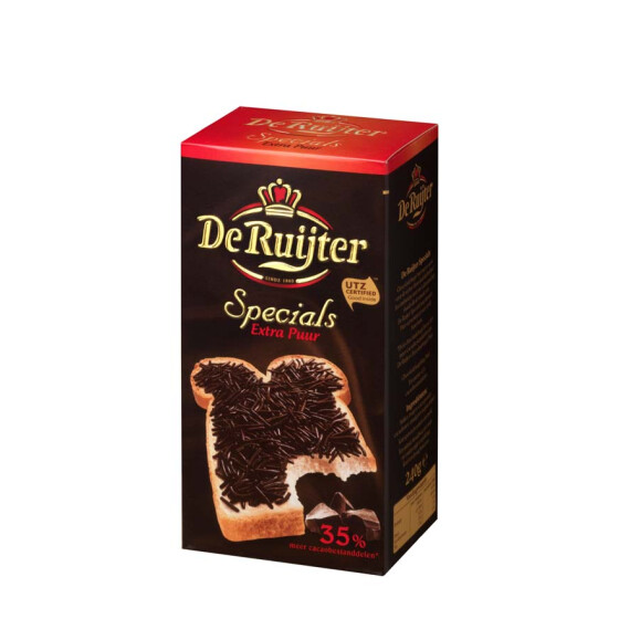 De Ruijter Specials - Extra Dark Chocolate 200g