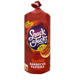 Snack a Jacks Reiswaffeln Smokey Barbecue Paprika 103g