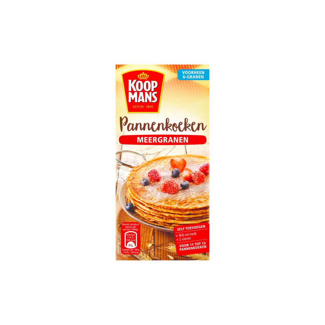 Koopmans Dutch Pancakes 6 Cereals 400g