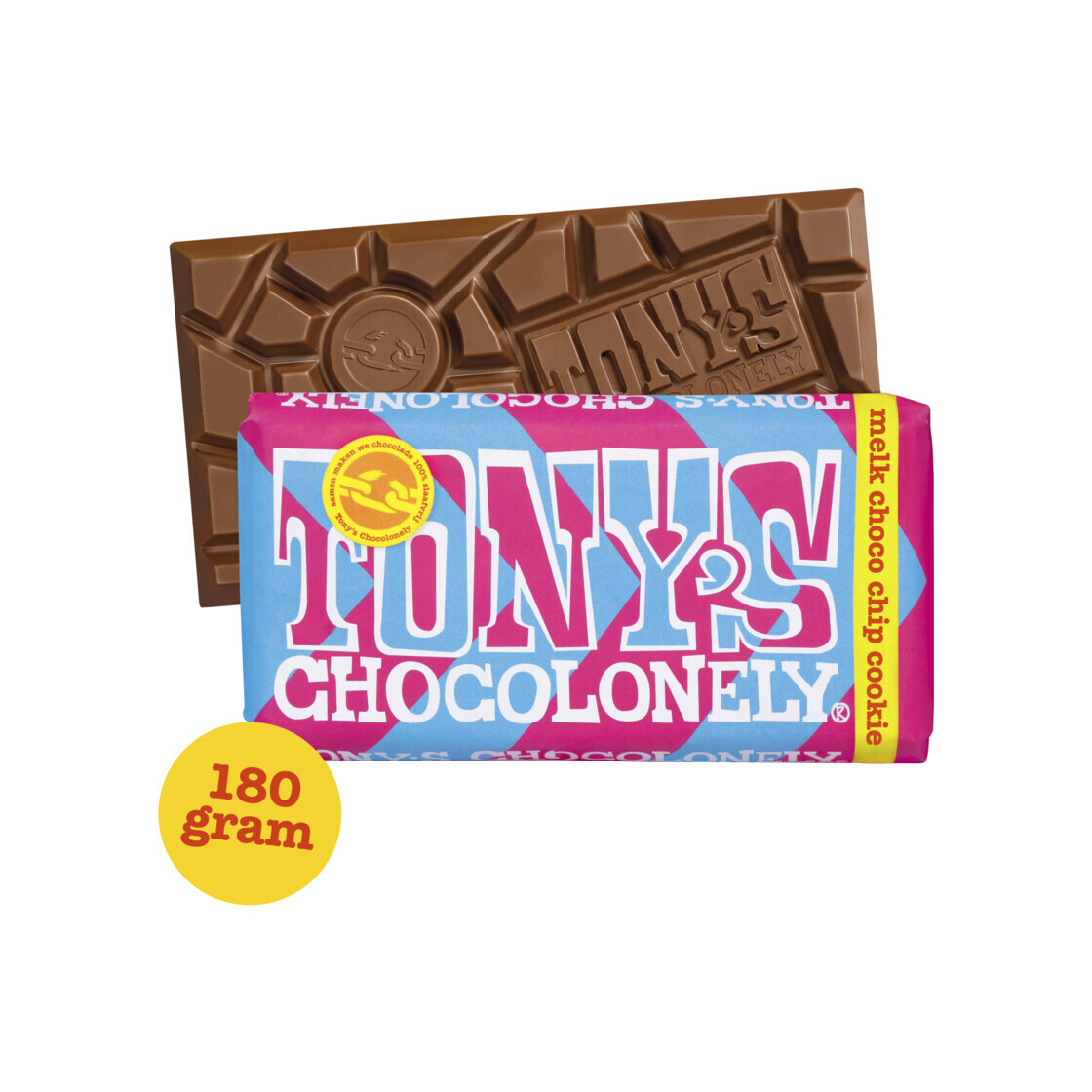 Tony's Chocolonely Melk Chocolate Chip Cookie 180g I Order online at H
