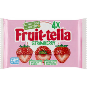 Fruittella Strawberry Candy 4 Rolls á 41g
