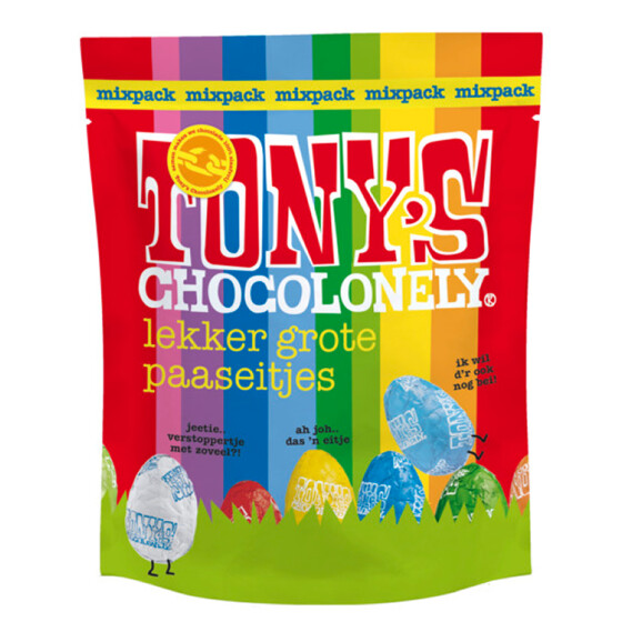 Tonys Chocolonely Easter Eggs Mix 255g