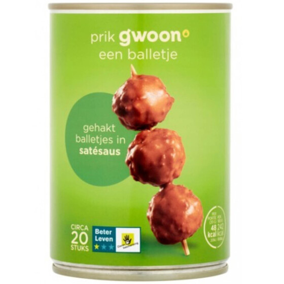 Gwoon Meatballs in Peanutsauce 420g