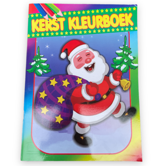 Sinterklaas Kerst Kleurboek A4