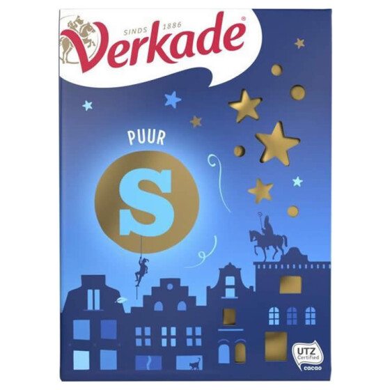 Verkade Buchstabe Zartbitter 135g Buchstabe: L