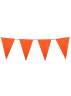 Dutch festoon for Oranje supporters - 10  meters - 20 orange flags