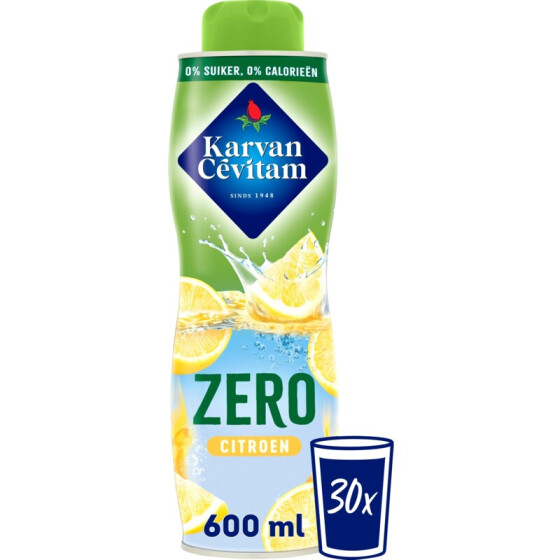 Karvan Cevitam 0 % Sugar Lemon Sirup 600ml