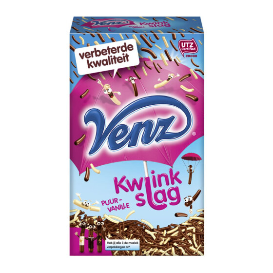 Venz Hagelslag Vanilla / Dark Chocolat Sprinkles 400g