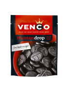 Venco Muntdrop Liquorice Coins 225g