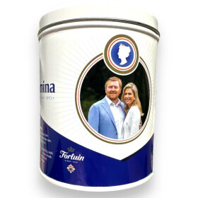 Fortuin Wilhelmina Pepermunt Peppermint  tin royal family...