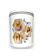 Fortuin Wilhelmina Pepermunt Peppermint  tin royal portraits 500g
