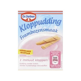 Dr. Oetker Kloppudding Saroma Framboos Raspberry 74g