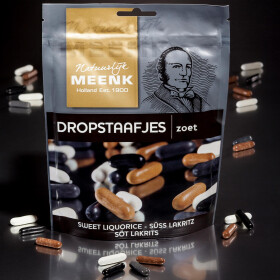 Meenk Dropstaafjes 225g
