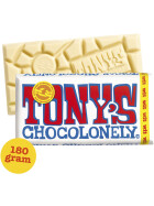 Tonys Chocolonely Wit white chocolate 180g