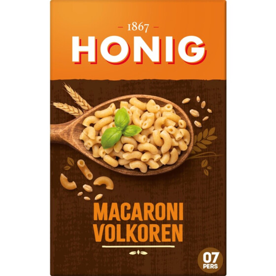 Honig Macaroni Volkoren 550g