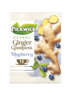 Pickwick GingerGoodnes Ginger & Blueberry 15 x 1,75g