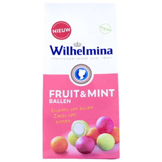 Fortuin Wilhelmina Fruit & Mint 200g