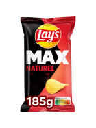 Lays MAX Naturel Chips 185g (MHD 09.05.2026)