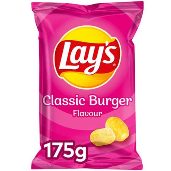 Lays Chips Classic Burger Style 145g