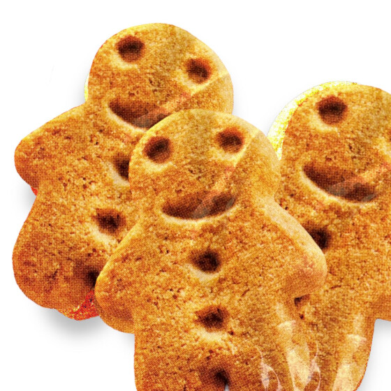 De Ruiters Bakkerij Speculoos Poppetjes 25g rot/gold