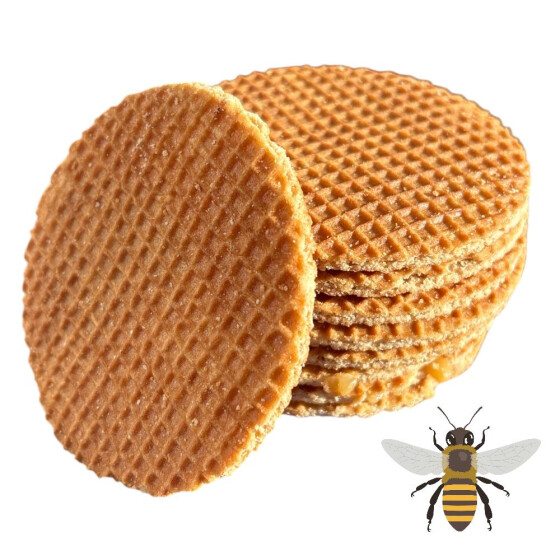 Gwoon Honing Stroopwafels 10 Stk. 365g
