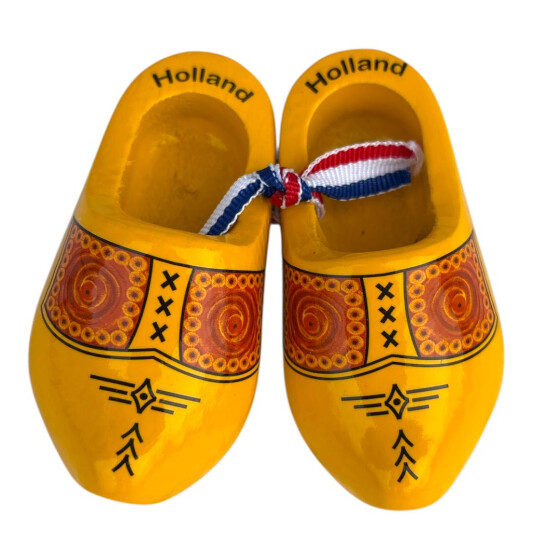 Dekorative Klompen Gelb ca. 8cm