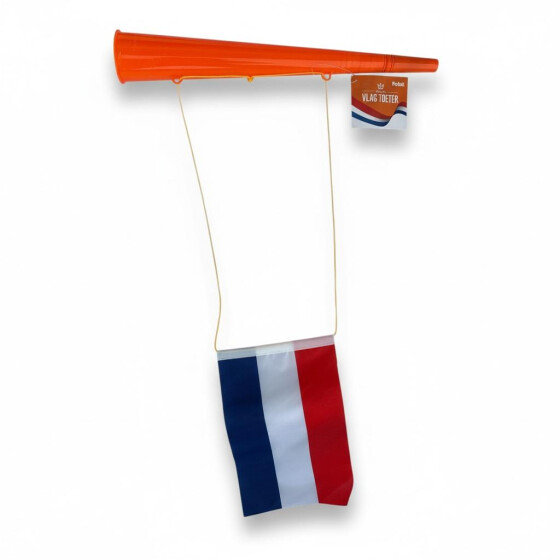 Oranje Vlag Toeter XL