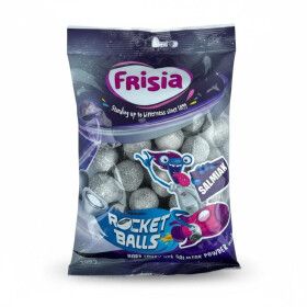 Rocket Balls Salmiac Balls  200g